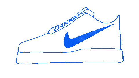 sneakers kicks Sticker by Coveteur