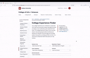 College Of Arts And Sciences GIF by Walter Center for Career Achievement