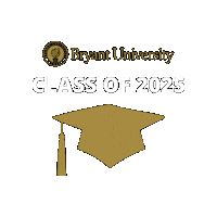 Bryant_Graduate_Programs graduation graduate bryant class of 2025 Sticker