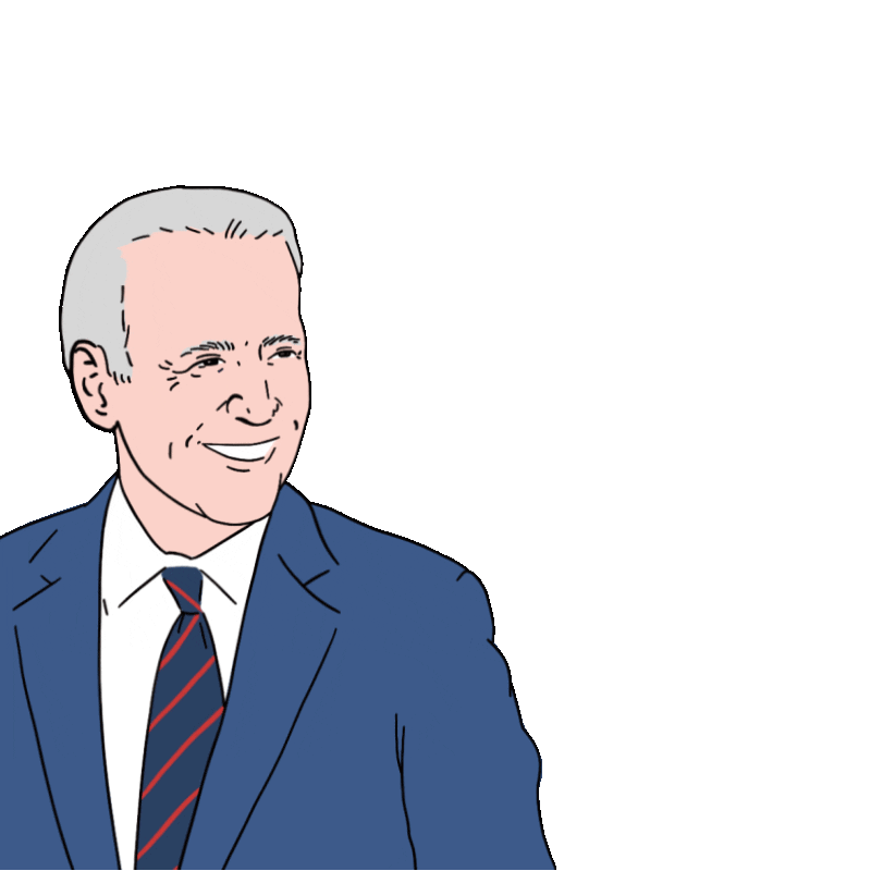 Breathe Joe Biden Sticker by Creative Courage