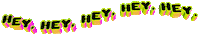 the beach bum animated text Sticker by NEON