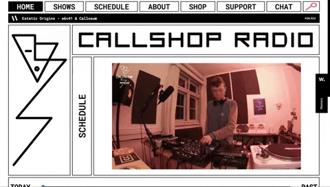 DesignRush giphyupload callshop radio website design GIF