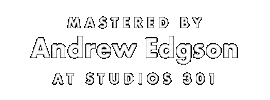 Mastering Sticker by Studios 301