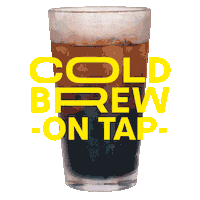 iced coffee cold brew Sticker by Barbarian