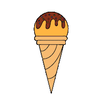 ice cream rainbow Sticker by Xindots