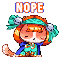 Disappointed No Way Sticker by Mino Games