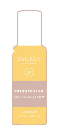 Skincare Glow Sticker by Sagely Naturals