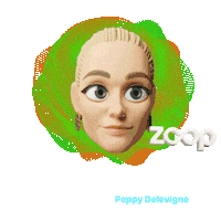 Poppy Delevingne Fashion Sticker by Zoop®️