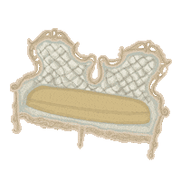 Vintage Couch Sticker by Kelsey Elizabeth
