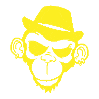 AntoArtyTattoo artist monkey tattoo italy Sticker