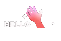 wearescalar hello design branding diseno Sticker