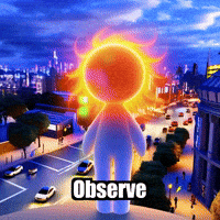 Wisdom Observe GIF by Bloomscroll