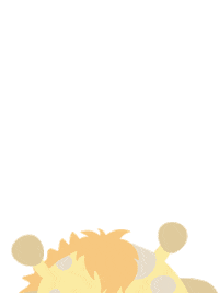 Giraffe Tier Sticker by omamashop