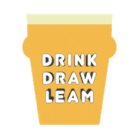 Beer Draw Sticker