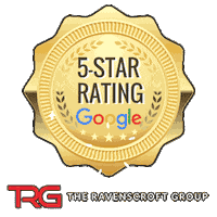 5 Star Google Sticker by The Ravenscroft Group with Fathom Realty