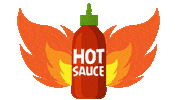 Sexy Hot Sauce Sticker by CaseCompanyWorld