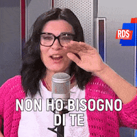 Radio Cabaret GIF by RDS 100% Grandi Successi
