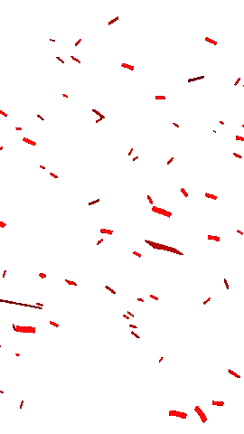 Carnaval Confetti Sticker by B on Stage