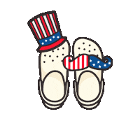 4th of july summer Sticker by Crocs Shoes