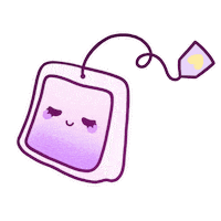 Tea Cha Sticker by Carol Feijó