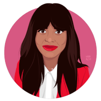 jameela jamil GIF by Nazaret Escobedo