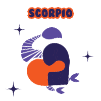 Jigglr zodiac horoscope scorpio jigglrapp Sticker