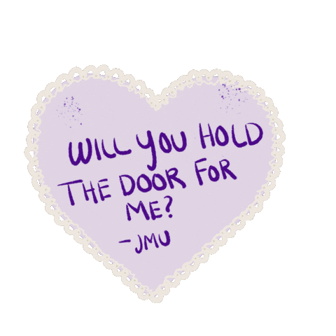 Valentines Day Valentine Sticker by James Madison University