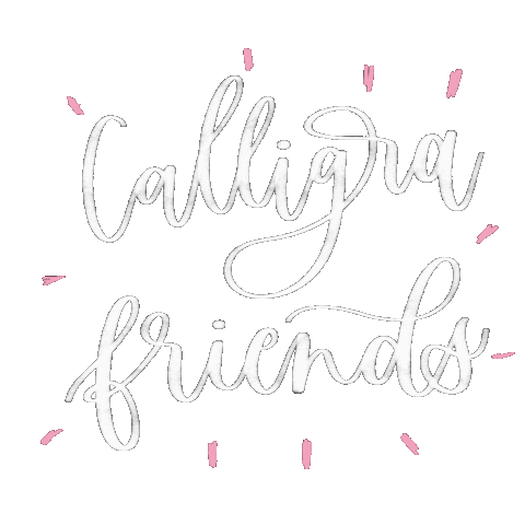 Lettering Calligraphy Sticker