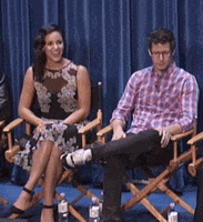 andy samberg look GIF by The Paley Center for Media