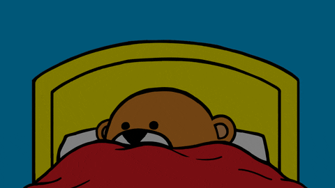 Sleepy Teddy Bear GIF by Rockabye Baby!