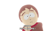 scared crowd GIF by South Park 
