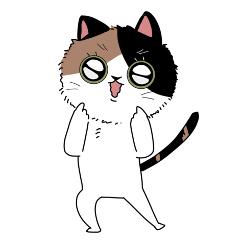 nashicogf tap ねこ 猫 たっぷ Sticker