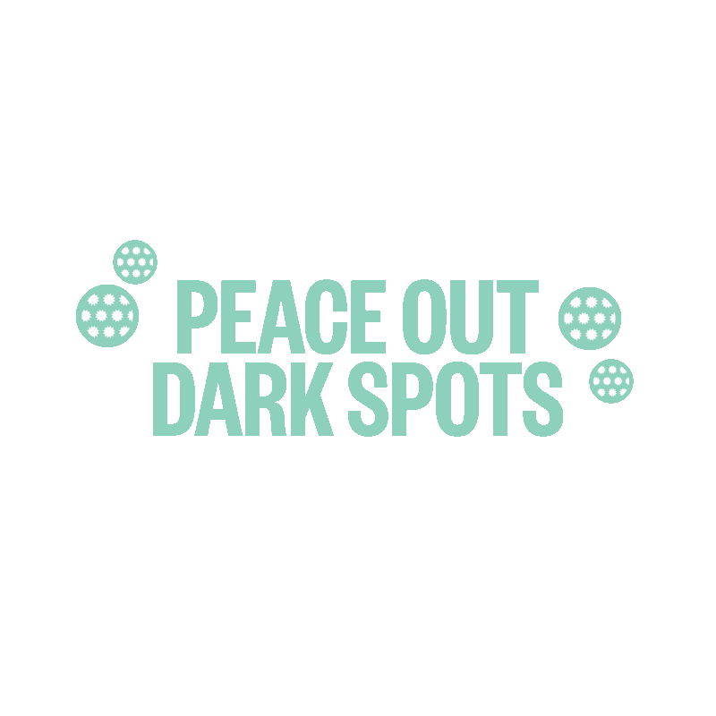 PeaceOutSkincare giphyupload spots peace out dark spots dark spots Sticker