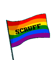 Gay Pride Sticker by SCRUFF