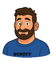 Gay Pride Sticker by SCRUFF