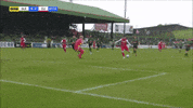 Celebrate Red Army GIF by Cliftonville Football Club