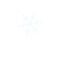 Merry Christmas Snow Sticker