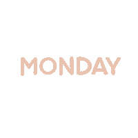 beckyddesigns pink day monday simple Sticker