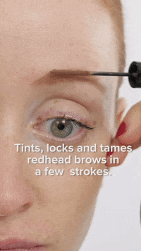 howtobearedhead ginger redhead red hair eyebrow gel GIF
