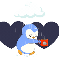 Sad Penguin Sticker by Pudgy Penguins