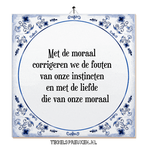 Humor Respect Sticker by Tegelspreuken.nl