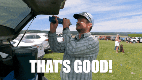 trchandler giphyupload shake it thats good trail running GIF