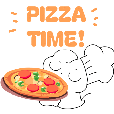 Pizza 음식 Sticker