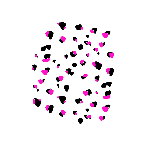 Leopard Print Pattern Sticker by Cameron B. Carson LLC