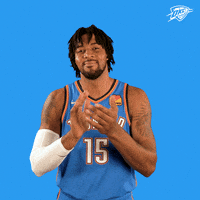 Oklahoma City Clap GIF by OKC Thunder
