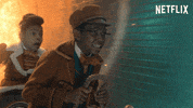 Look Back Christmas GIF by NETFLIX