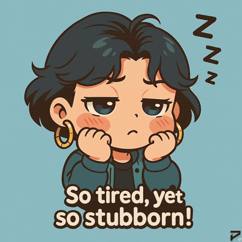 Tired Late Night GIF by Persona