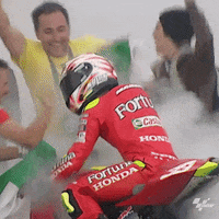 Party Celebration GIF by MotoGP