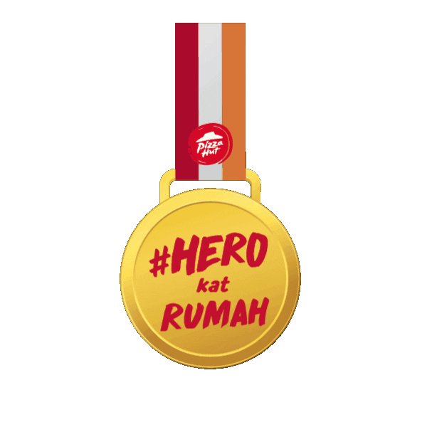 Stay Home Pizza Hut Sticker by Pizza Hut Malaysia