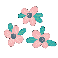 Flower Sticker